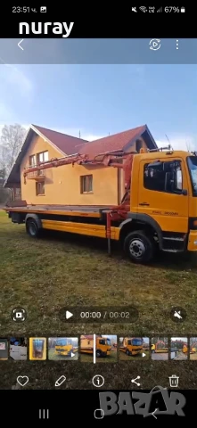 услуги със кран 6.5 метра платформа 