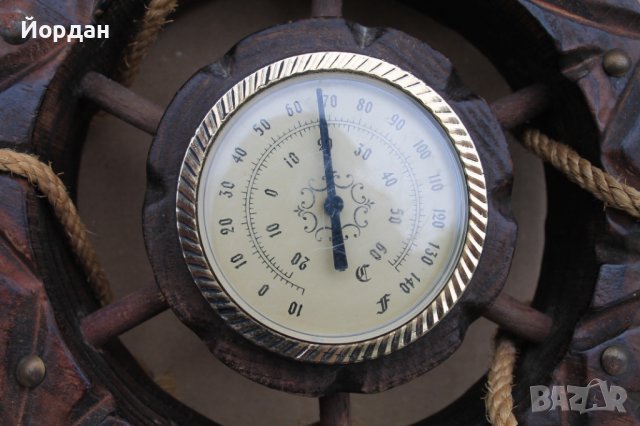 Стар немски барометър , снимка 4 - Антикварни и старинни предмети - 40629169