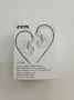 Слушалки CCA CRA In-Ear Monitor с 2Pin сменяем кабел, 3.5 мм жак, сребристи, снимка 5