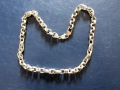 сребърен ланец - 7, снимка 2