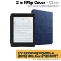 Калъф + протектор за Kindle Paperwhite 2018 (10th Gen) - Тъмносин, снимка 1