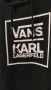 Дамски суичър L size VANS x Karl Lagerfeld , снимка 3