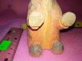 СТАРА КОЛЕКЦИОНАРСКА ДЪРВЕНА ФИГУРКА КОНЧЕ РЪЧНА ИЗРАБОТКА 42846, снимка 6