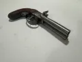 Стар двуцевен капсулен пистолет, снимка 6