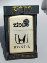 Стара запалка бензинова Zippo lighter Honda Хонда Usa H XII, снимка 1