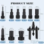 Нов Инструмент за вадене на вътрешни лагери 8-25мм 10 части с куфар, снимка 2