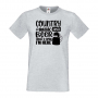 Мъжка тениска Country Music And Beer That's Why I'm Here,Бира,Бирфест,Beerfest,Подарък,Изненада,Рожд, снимка 5