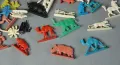 100 бр. Лот Стари играчки Детска играчка фигурки животни слон,камила и др., снимка 2