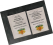 Продавам две Удостоверения медали 60- 65 години от победата над фашизма, снимка 1