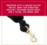 Чисто Ново Каубойско въже / повод за коне Weaver Equine Poly Cowboy Lead (3 м) | Месинг   , снимка 5