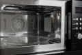 Микровълнова фурна за вграждане Exquisit EMW2546HIBLACK 25л 900W 2500W Микровълнова печка конвекция , снимка 3