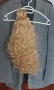 Тъмно руса опашка за коса на шнола , снимка 1