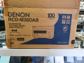 Ресийвър Denon RCD-M38DAB Има радио, диск, usb, aux - 2, RDS, MP3. Като ново. Оригинално дистанционн, снимка 3