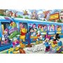 Пъзел Clementoni, The Disney Train, 104 части, снимка 1 - Игри и пъзели - 35836596