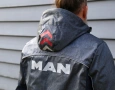 MAN driver jacket 2 in 1 - мъжко 2в1 яке КАТО НОВО S, снимка 3