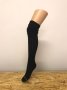 Италиански черни женски 7-8 ми 95% вълнени чорапи над коляно седем осми чорапи от вълна над колената, снимка 1