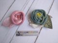 Текстилна брошка "Цвете", снимка 3