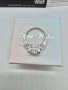 Сребърен пръстен с мойсанит (Диамант) 5 карата, снимка 11