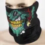 Маска за лице с череп черно зелена, снимка 2