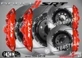 Dodge SRT надписи за капаци на спирачни апарати , снимка 5