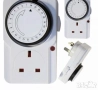 24-часов Програмируем Английски Таймер Механичен за Контакт  6 лв, снимка 3