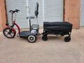 Електрическа триколка с ремарке 1000W/48V/12ah задно предаване , снимка 18