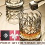 Нов D&H Whiskey комлект от 4 чаши/Скоч Коняк Уиски/Подарък луксозен сервиз, снимка 4