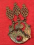 СТАРИННА ВЪЗРОЖДЕНСКА АЖУРНА БОРНЗОВА ОРНАМЕНТИРАНА РЕТРО БРОШКА РЯДКА РЪЧНА ИЗРАБОТКА 38671, снимка 6