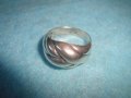 СТАР АРТ СРЕБЪРЕН ПРЪСТЕН СРЕБРО 925 МНОГО КРАСИВ и СТИЛЕН МОДЕЛ 25813, снимка 4