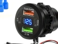 4-в-1 PD30W Зарядно 12v|24v дисплей за напрежение, снимка 4