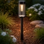 Градинската соларна лампа XF-2902 - стилно и практично решение за осветление на двор, алеи и тераси, снимка 6