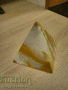 Пирамида от мраморен оникс, снимка 2