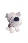 Плюшено сиво куче 30см , снимка 1 - Плюшени играчки - 39694443