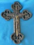 УНИКАЛЕН Стар кръст , Исус Христос , ДЪРВОРЕЗБА, снимка 1