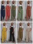 Дамски моден едноцветен гащеризон без ръкави и с тиранти, 9цвята, снимка 1