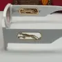 Слънчеви очила Cartier Panther Edition правоъгълни нови, черно и бяло, снимка 7