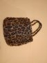стара дамска чанта от стъклени мъниста леопард, снимка 9