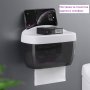 Водоустойчиво чекмедже за тоалетна хартия с поставка за телефон за баня, снимка 1 - Органайзери - 44497977