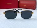 Cartier висок клас слънчеви очила Мъжки Дамски слънчеви 4 цвята, снимка 1 - Слънчеви и диоптрични очила - 41958120