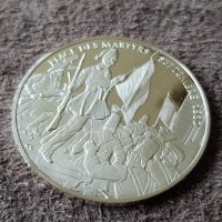 Сребърна възпоменателна монета Европейско архитектурно наследство 1975, снимка 2 - Нумизматика и бонистика - 41343651