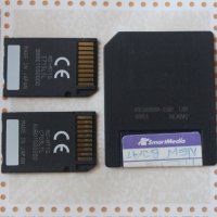 Memory Stick Pro Duo 1GB 2 броя и Smart Media Memory 32MB, снимка 2 - Чанти, стативи, аксесоари - 41496821
