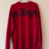 Червена блуза с дълъг ръкав М размер 100% памук ❤️, снимка 5 - Блузи с дълъг ръкав и пуловери - 44326275