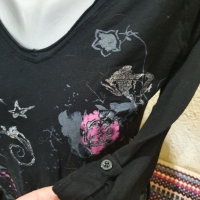 Дамска блуза размер L, снимка 4 - Блузи с дълъг ръкав и пуловери - 36039013