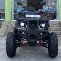 Бензиново ATV 200cc Grizzly Tourist PRO с LED бар - Син камуфлаж , снимка 4 - Мотоциклети и мототехника - 41790882