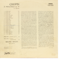 Chopin 24 preludies, снимка 1 - Грамофонни плочи - 36332092