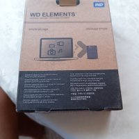 Външен хард диск WD Elements Portable 1TB, 2.5”, USB 3.0, Черен, снимка 3 - Външни хард дискове - 41518160
