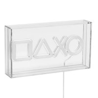 Панел Gamer LED, Лампа за бюро, Neon, USB, 23x12.7см, снимка 2 - Настолни лампи - 42626205