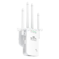WiFi Усилвател на сигнала с 4 антени – Рутер + Еxtender, снимка 7 - Друга електроника - 40441002