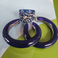 НМ комплект обеци и пръстен , снимка 7 - Бижутерийни комплекти - 36159298