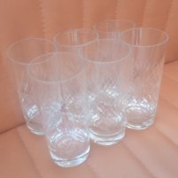 Кристални чаши за безалкохолно, ръчна гравюра – 6 бр, снимка 7 - Чаши - 41990832